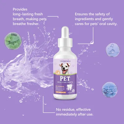IntiMeg Kit dentaire pour Animaux-Gouttes, sprays, gels