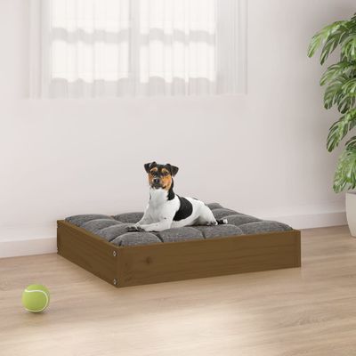 vidaXL lit pour chien Bois de pin massif