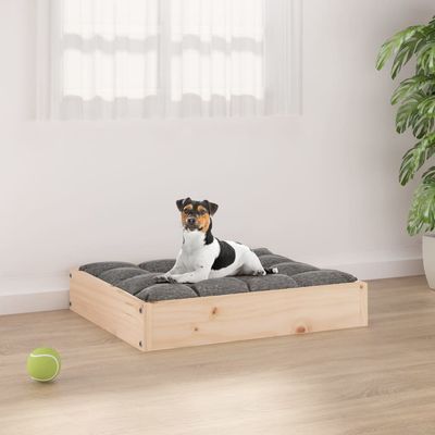vidaXL lit pour chien Bois de pin massif