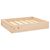 vidaXL lit pour chien Bois de pin