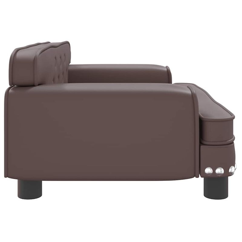 vidaXL lit pour chien Cuir artificiel