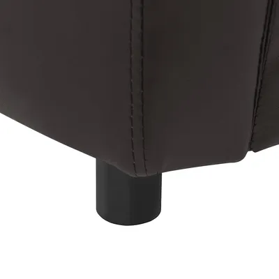 vidaXL canapé pour chien Cuir artificiel vidaXL canapé pour chien Cuir artificiel