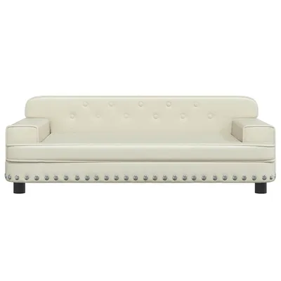 vidaXL lit pour chien Faux cuir