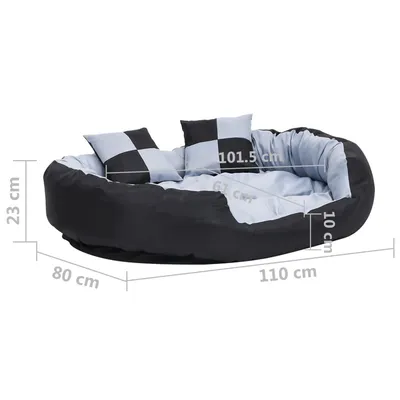 vidaXL coussin pour chien Tissu vidaXL coussin pour chien Tissu