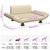 vidaXL lit pour chien Tissu