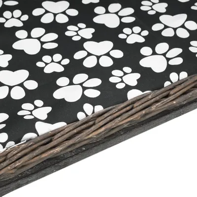 vidaXL panier pour chiens Osier vidaXL panier pour chiens Osier