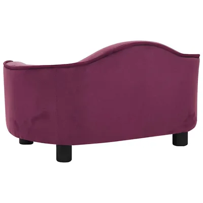 vidaXL canapé pour chien Peluche vidaXL canapé pour chien Peluche
