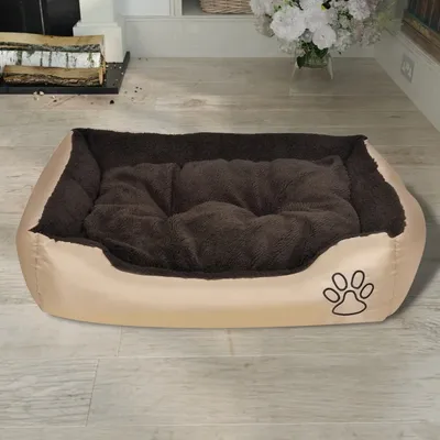 vidaXL lit pour chiens Tissu vidaXL lit pour chiens Tissu