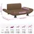 vidaXL lit pour chien Tissu vidaXL lit pour chien Tissu