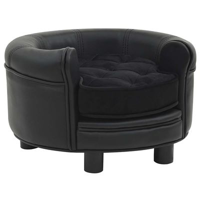 vidaXL canapé pour chien Cuir artificiel