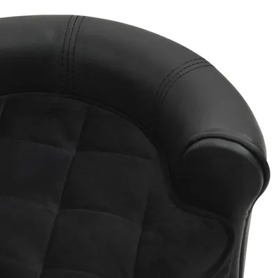 vidaXL canapé pour chien Cuir artificiel