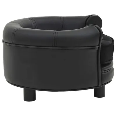 vidaXL canapé pour chien Cuir artificiel