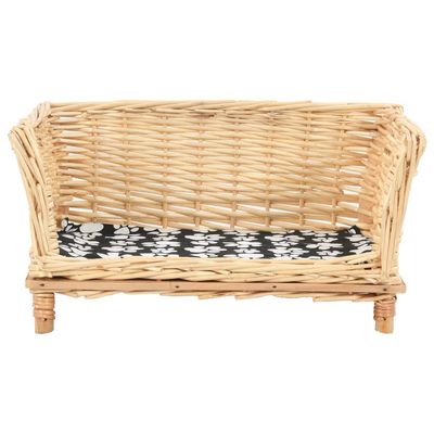 vidaXL panier pour chiens Osier