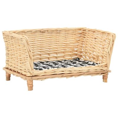vidaXL panier pour chiens Osier