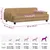 vidaXL lit pour chien Velours vidaXL lit pour chien Velours