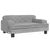Gris clair Gris clair, 70 x 45 x 30 cm, Velours