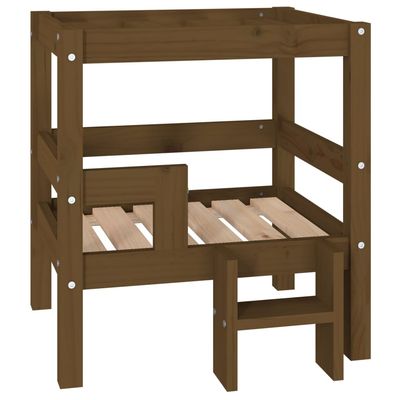 vidaXL lit pour chien Bois de pin