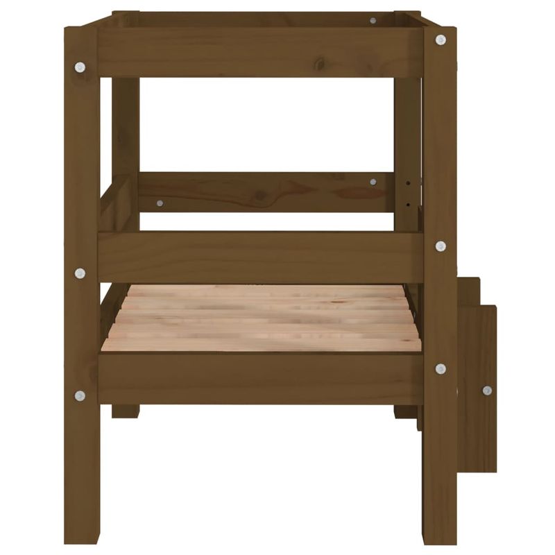 vidaXL lit pour chien Bois de pin