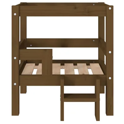 vidaXL lit pour chien Bois de pin