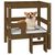 vidaXL lit pour chien Bois de pin