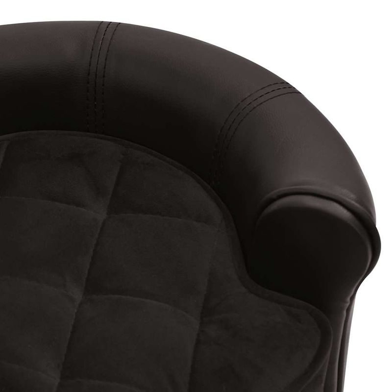 vidaXL canapé pour chien Cuir artificiel