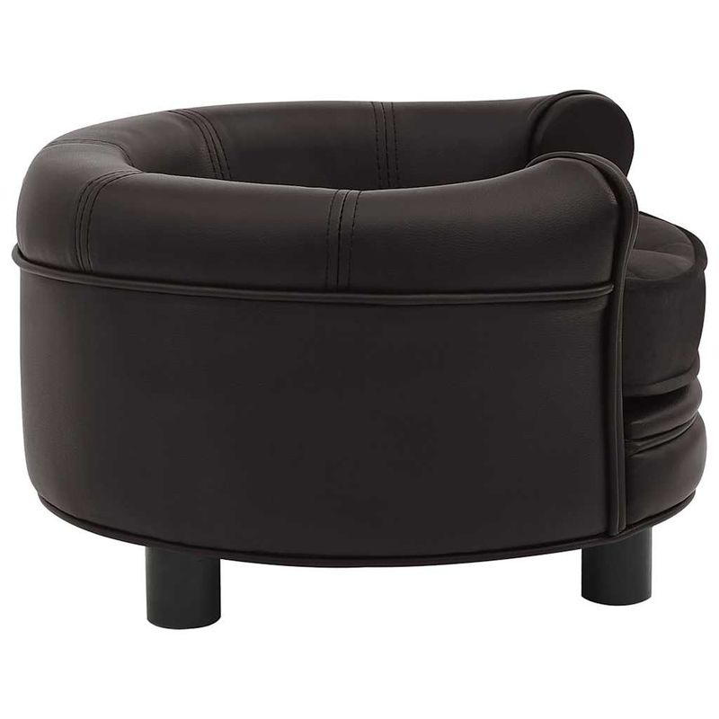 vidaXL canapé pour chien Cuir artificiel