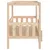 vidaXL lit pour chien Bois de pin vidaXL lit pour chien Bois de pin