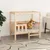 vidaXL lit pour chien Bois de pin vidaXL lit pour chien Bois de pin