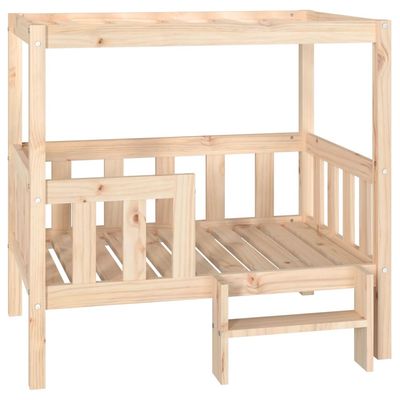 vidaXL lit pour chien Bois de pin