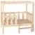 vidaXL lit pour chien Bois de pin