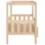 vidaXL lit pour chien Bois de pin vidaXL lit pour chien Bois de pin