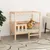 vidaXL lit pour chien Bois de pin vidaXL lit pour chien Bois de pin