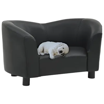 vidaXL canapé pour chien Cuir artificiel vidaXL canapé pour chien Cuir artificiel