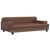 Marron Marron, 90 x 53 x 30 cm, Similicuir