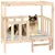 vidaXL lit pour chien Bois de pin vidaXL lit pour chien Bois de pin