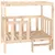 vidaXL lit pour chien Bois de pin vidaXL lit pour chien Bois de pin