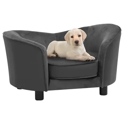vidaXL canapé pour chien Peluche vidaXL canapé pour chien Peluche