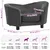 vidaXL canapé pour chien Peluche vidaXL canapé pour chien Peluche