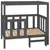 vidaXL lit pour chien Bois de pin vidaXL lit pour chien Bois de pin