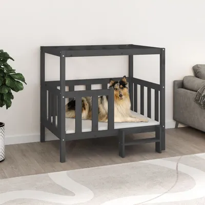 vidaXL lit pour chien Bois de pin vidaXL lit pour chien Bois de pin