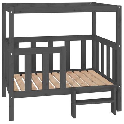vidaXL lit pour chien Bois de pin