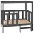 vidaXL lit pour chien Bois de pin