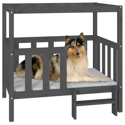 vidaXL lit pour chien Bois de pin vidaXL lit pour chien Bois de pin