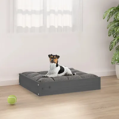 vidaXL lit pour chien Bois de pin