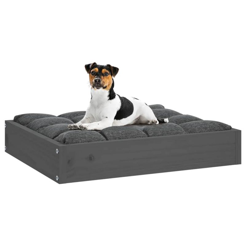 vidaXL lit pour chien Bois de pin