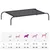 vidaXL lit pour chien Tissu vidaXL lit pour chien Tissu