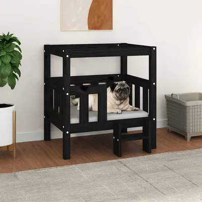vidaXL lit pour chien Bois de pin vidaXL lit pour chien Bois de pin