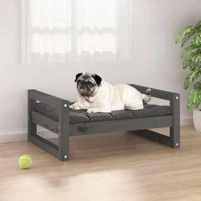 vidaXL lit pour chien Bois de pin vidaXL lit pour chien Bois de pin