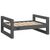 vidaXL lit pour chien Bois de pin