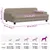 vidaXL lit pour chien Cuir artificiel vidaXL lit pour chien Cuir artificiel